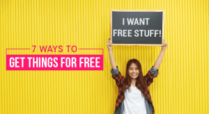 Best ways to get free stuff 7